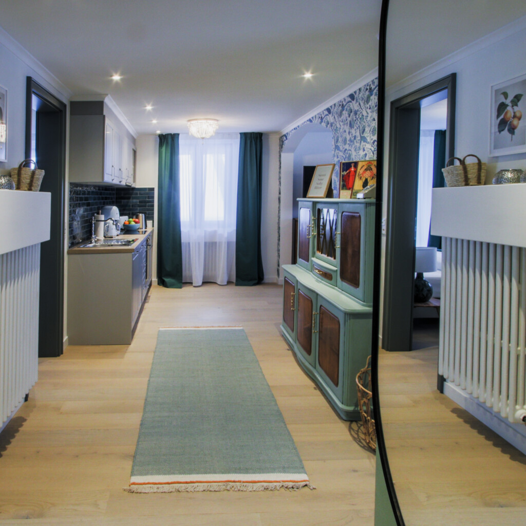 Appartement modulaire avec deux chambres à coucher